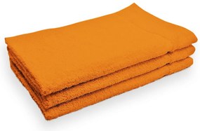 Classic narancssárga kis törölköző 30x50 cm 100% pamut