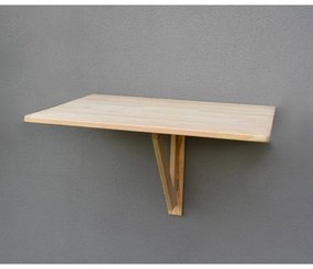 Borovi fenyő függő erkélyasztal 59x79 cm – Rojaplast