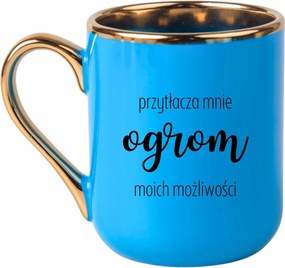 Bögre Kék Ajándék Vicces Nap Van Rengeteg Lehetőségem