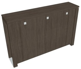Verno+ közepes szekrény 200 x 46 x 130 cm, antracit tölgy
