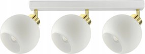 Mennyezeti Függő Lámpa Csillár Fehér Üveg Gömbök White Glass BG3 Led E27