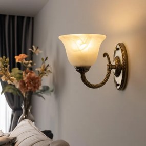 Brilagi - Fali lámpa CLASSIC 1xE27/60W/230V réz