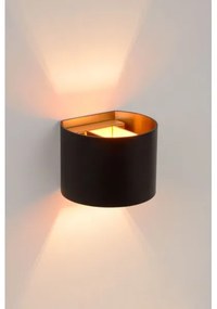 Lucide 09218/04/30 - LED Fali lámpa XIO 1xG9/4W/230V fekete