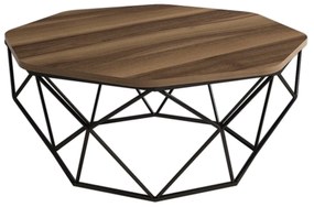 Dohányzóasztal Diamond - Walnut