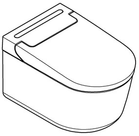 GROHE 36507SH0 - SENSIA zuhanyfunkciós WC 600 × 387 × 403 mm kerámia/fehér
