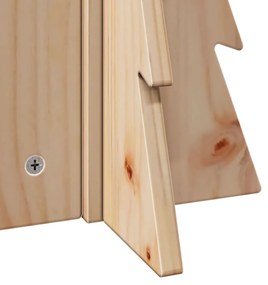 tömör fenyőfa karácsonyfa-dekoráció 49 cm