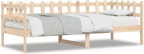vidaXL tömör fenyőfa kanapéágy matrac nélkül 90 x 190 cm