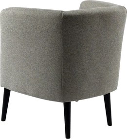 Fotel, világosszürke/fekete, ALIEN