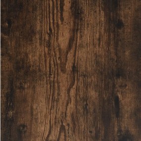 füstös tölgy színű szerelt fa éjjeliszekrény 40x35x70 cm