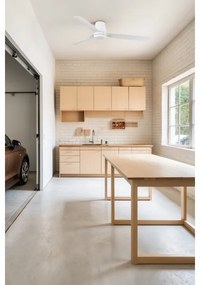 FARO 33828 - Mennyezeti ventilátor PUNT TUB M fehér átm. 130 cm + távirányítás