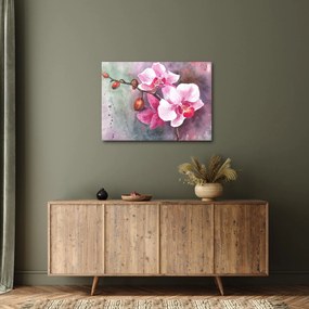 Kép - Orchideák, akvarell (70x50 cm)