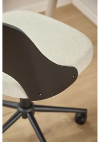 Fekete-bézs irodai szék Lucy – Actona