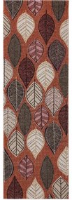Kül- és beltéri szőnyeg Jerry Multicolour/Orange 80x240 cm