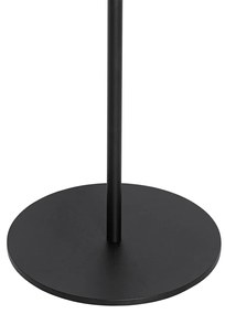 Kültéri állólámpa fekete LED-del, 3 fokozatú fényerőszabályzóval, napelemes - Ferre