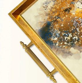 Üveg tálca, 38×24 cm – TPEA9946