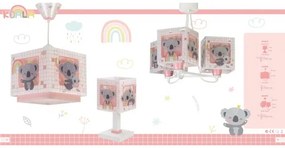 Dalber 63267S - Gyerek csillár KOALA 3xE27/60W/230V