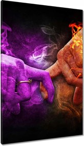 Festmények 80x120 Szerelmes érintés