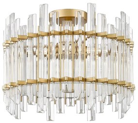 Zuma Line C0556-06D-V7V7 - Felületre szerelhető csillár ALEXANDRIA 6xG9/42W/230V arany