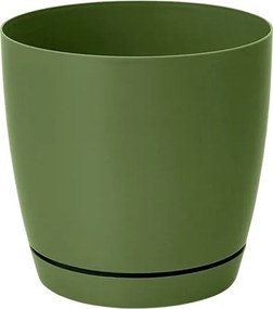 Form Plastic Kerek kaspó állvánnyal Toscana 17 Zöld Tea