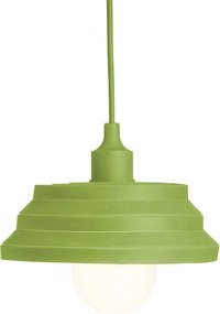 RENDL AMICI függő szilikon lámpa zöld 230V LED E27 15W