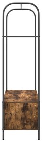 Ruhatartó füstölt tölgy 100x44x160 cm