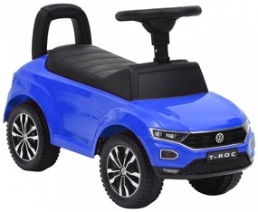 Kék volkswagen t-roc pedálos autó