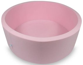 Száraz gyermekmedence "110x40" labdák nélkül, kör alakú - rózsaszín