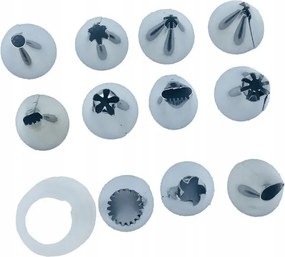 11 Db Fém Orosz Díszítőcsőr, Dekorációs Végződés