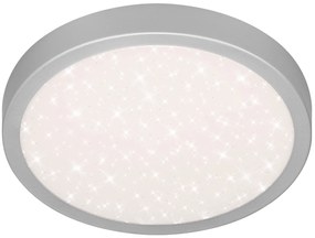 Avide LED Mennyezeti Lámpa Pandora V2 Csillagos Ezüst 24W 380*50mm NW 4000K