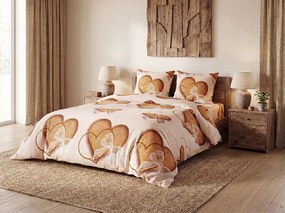 Mikroszálas ágyneműhuzat HEART NEST mintás Ágyneműhuzat mérete: 70 x 80 cm | 140 x 200 cm