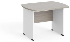 Manager asztal 100 x 85 cm, driftwood / fehér