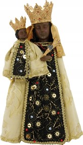 Altoetting Fekete Madonna figura 21cm
