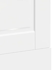 vidaXL mosogatógép panel Porto magasfényű fehér 60x1,5x67 cm gépi fa