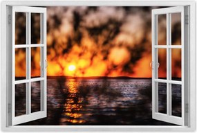 Poszterek 120x80 Tenger naplemente