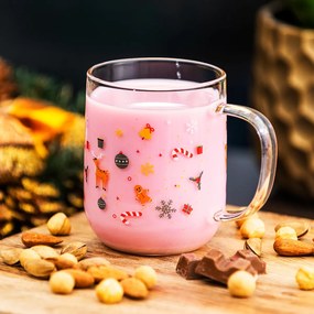 4Home Hot&Cool Christmas time karácsonyi bögre 350 ml, 2 db