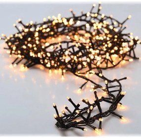 240 LED-es Karácsonyi kültéri-beltéri dekor fényfüzér, hálózati, extra meleg fehér, 18 m, IP44