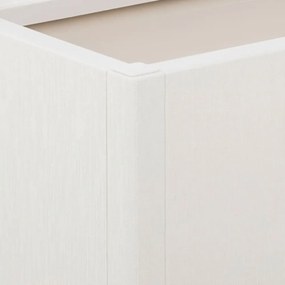 fehér polipropilén rácsos kerti ültetőláda 80 x 36 x 140 cm