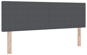 LED Fejtámla Egyszerű Design Sötétszürke 80 cm Corduroy Szövet