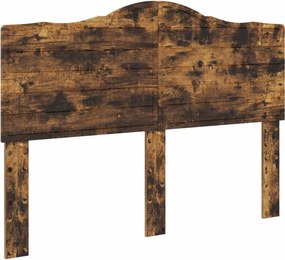 vidaXL Fejtámla Füstölt tölgy 140 cm Faanyag