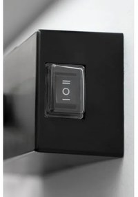 Eglo 900475 - VERDELLO LED fürdőszobai tükörvilágítás 5W, 230V, IP44, fekete