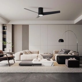 ZEVENTI - BARROSA LED/18W/230V mennyezeti ventilátor, Tuya Wi‑Fi + távirányító