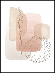 Boho poszter grafika fali minták nappaliba, konyhába, hálószobába 21x30cm