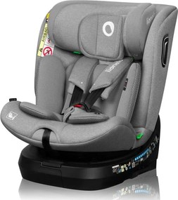 Lionelo - BRAVE i-Size forgatható autósülés alappal, 40–150 cm, Grey Stone