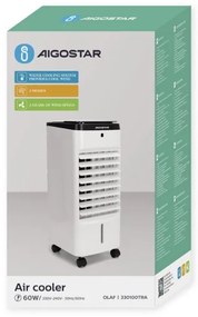Aigostar légkondicionáló 60W/230V fehér/fekete + távirányító