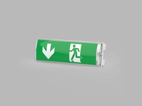 LED2 1440261 Fali lámpa Safe On 3W 6000K Vészvilágítás 3 óra fehér