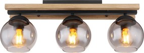 GLOBO 15569-3DW CONNI Loft Mennyezeti Lámpa E27 IP20
