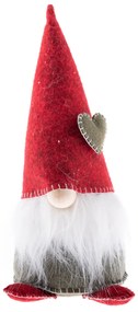 Textile Christmas gnome, 23 cm