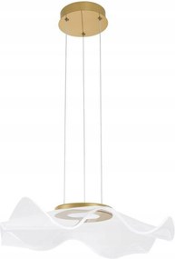 Nova Luce függeszték Siderno arany alumínium és akril Led 30W 230V 3000K