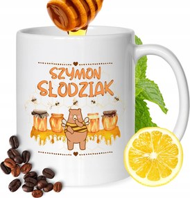 Simon Bögre Férj Barátjának Nyomtatott Ajándék Fehér 330ml