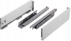 Fiók Rejs Slim Box Push To Open H89 L450 Klip Alacsony Fém Fehér